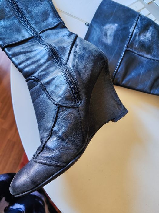 Vendo botas da Aldo em pele