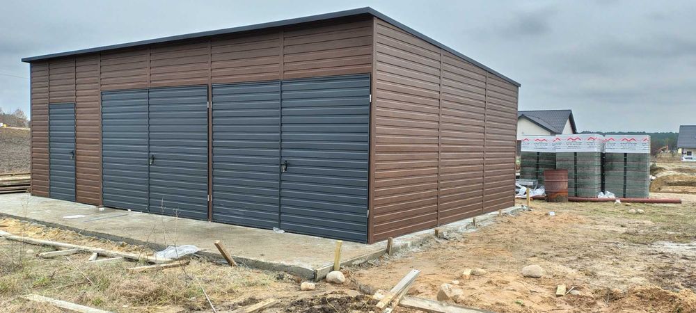 Garaż blaszany PREMIUM blaszaki Producent