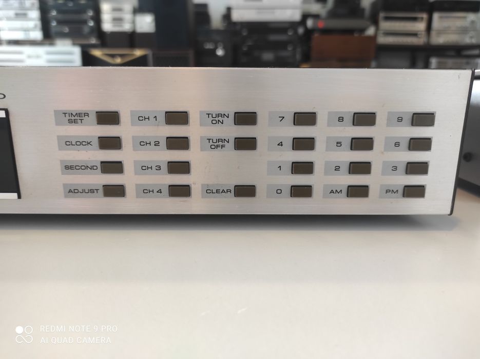 Akai DT-150 audio zegar i timer . Japan . 230V