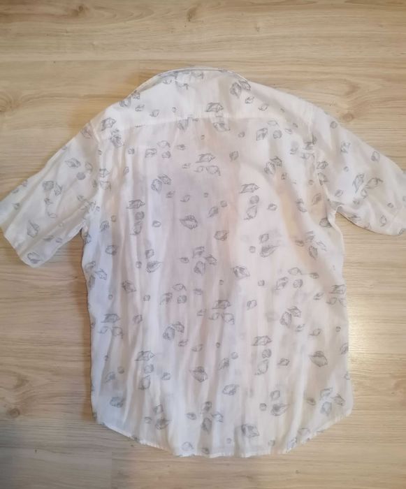 Koszula bawełniana S, Reserved , krótki rękaw