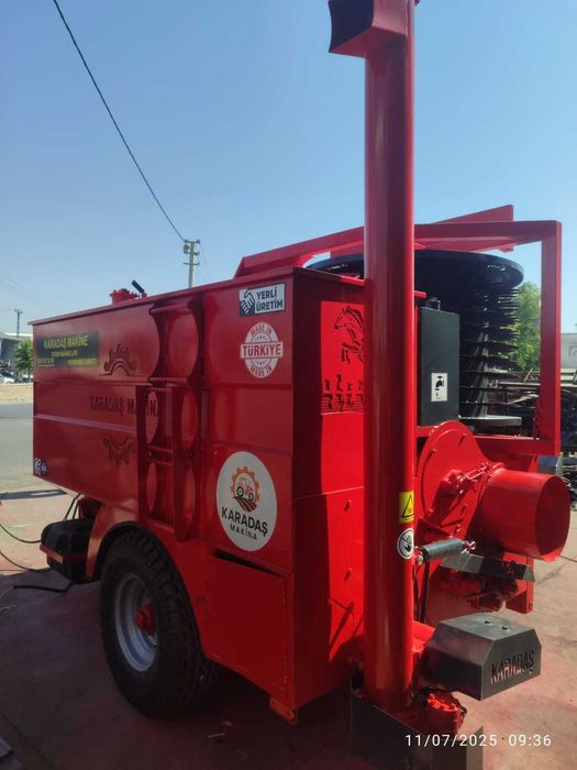 Нова модель KARADAS TR-9001   Гарбузовий комбайн для збирання гарбуза