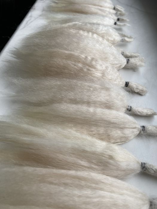 Alpaka oczyszczona na peruki lalki bjd