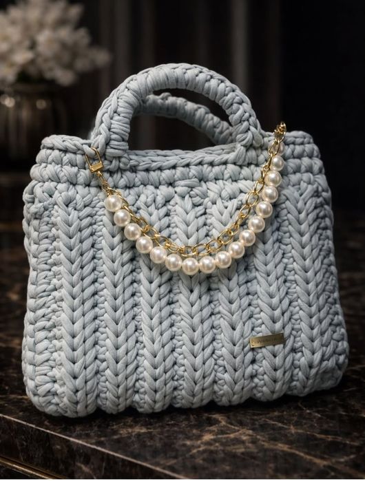 Bolsa Crochê Artesanal