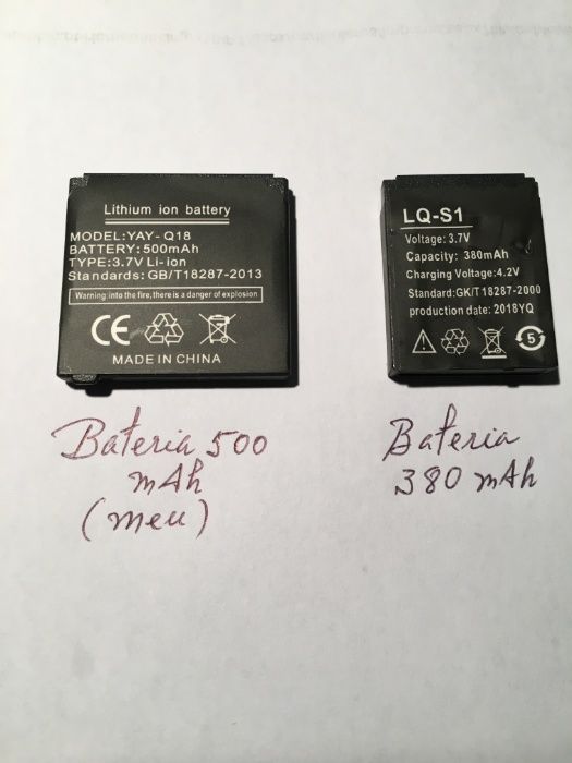 Baterias ~ para Smart Q18 - 500 mAh.