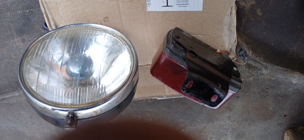 Продам на мотоцикл оптику