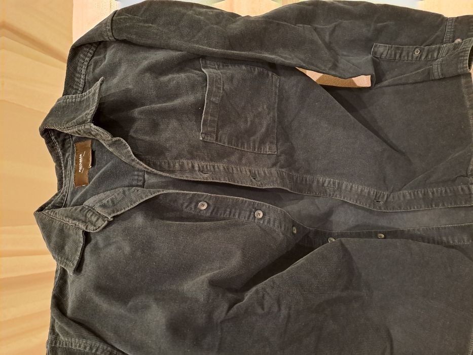 Мужская рубашка, вельвет, б/у