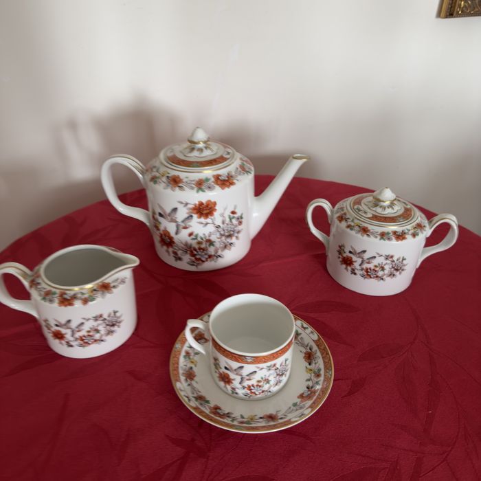 Serviço completo de chá Vista Alegre (1978)