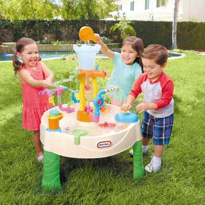 Little tikes Kolorowy stol do zabawy z woda