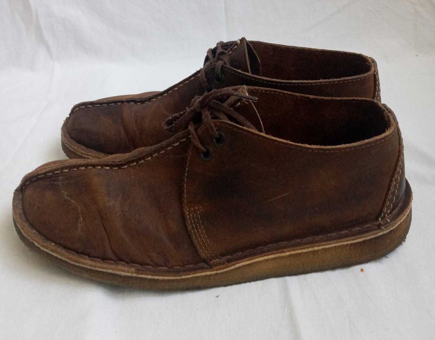 Мужские туфли ботинки clarks замшевые мужские стелька 26 см 40 размер