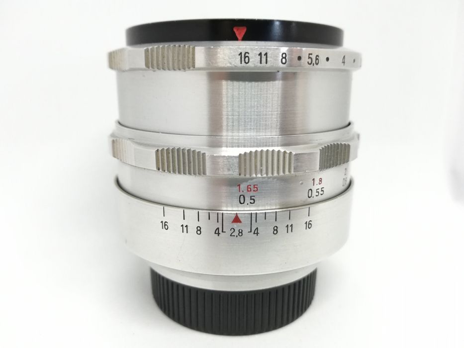 M42 Carl Zeiss Jena Tessar 50mm 2.8 silver