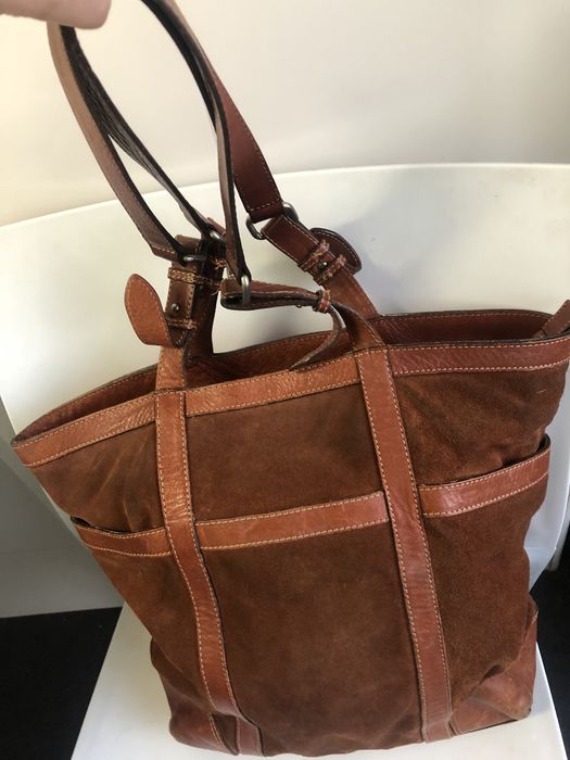 Mala em pele Massimo Dutti