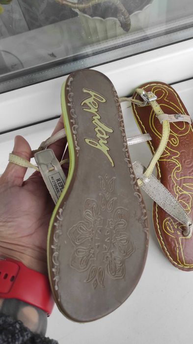 Skórzane japonki Replay