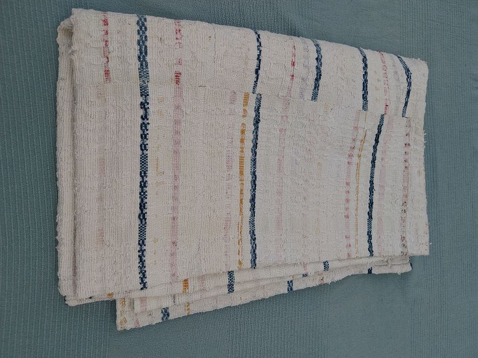 Mantas de tear artesanal antigas