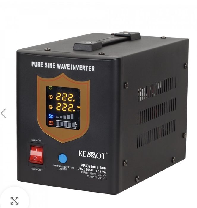 Комплект ДБЖ Кемот 800 + акум 100 А залізофосфат