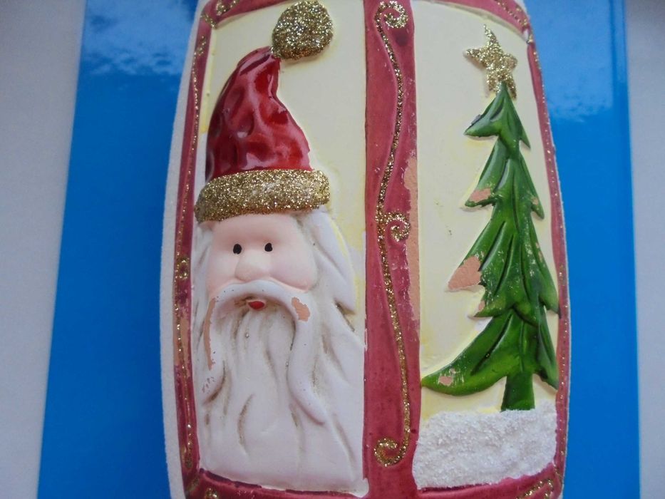 Wazon z motywem świątecznym