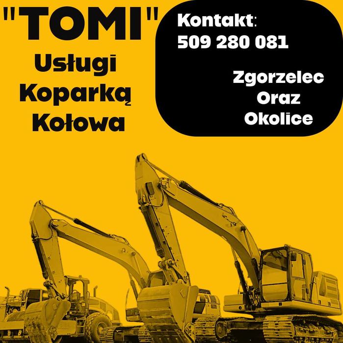 Koparka kołowa usługi Zgorzelec