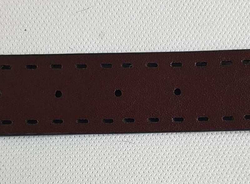 Męski pasek Levi's Black / Brown dwustronny czarny/brązowy- roz.110 cm