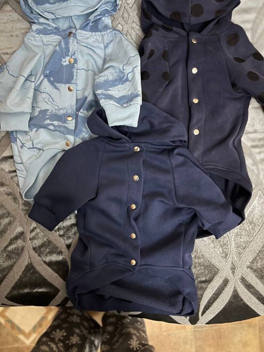 Тепла флісова кофтинка для собаки (французького бульдога)