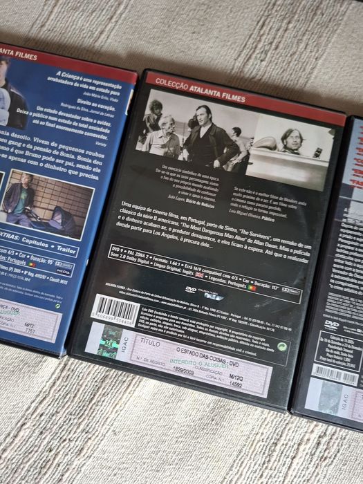 Três dvds cinema de autor por nove euros