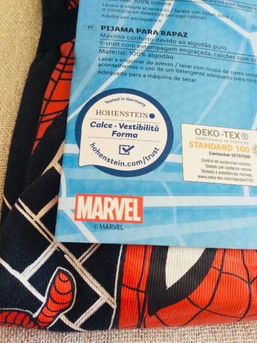 122-128 зріст брендовий Літній комплект або піжама Nasa. Spiderman