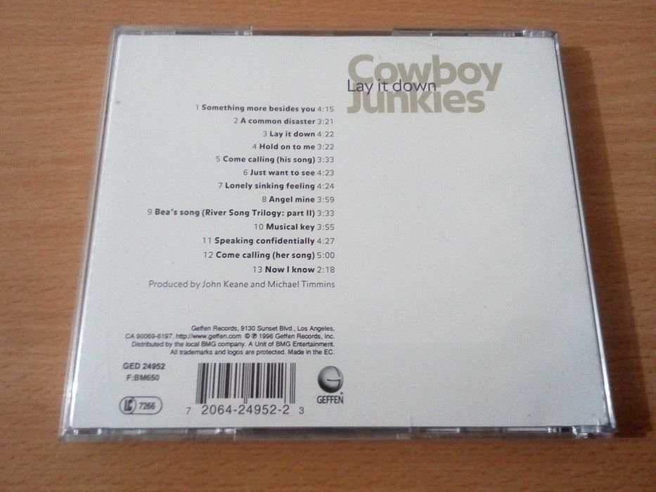 COWBOY JUNKIES - Lay It Down ( 1995 )