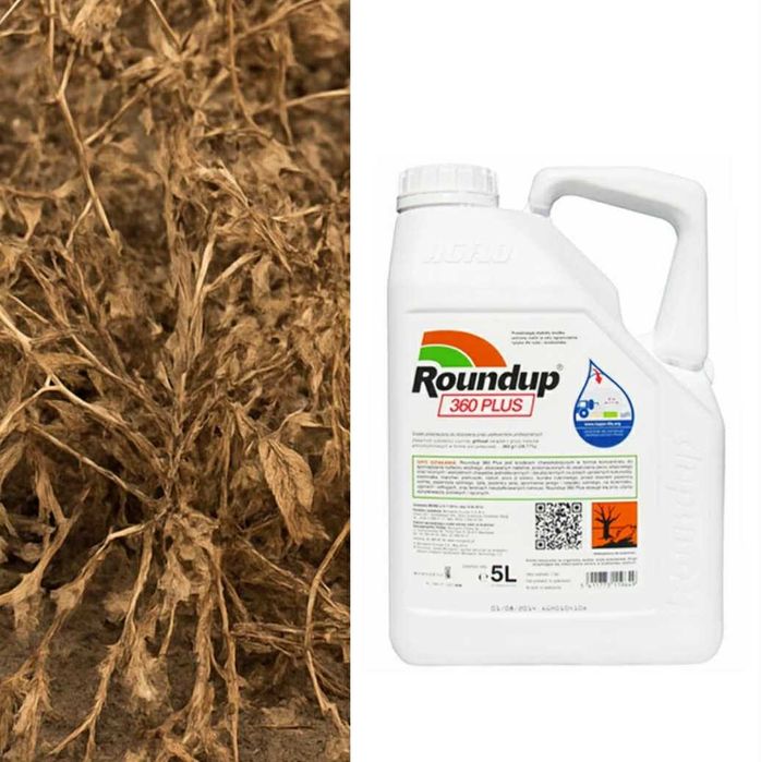 Środek Roundup Plus 360 SL 5 L-oryginalny-RANDAP !