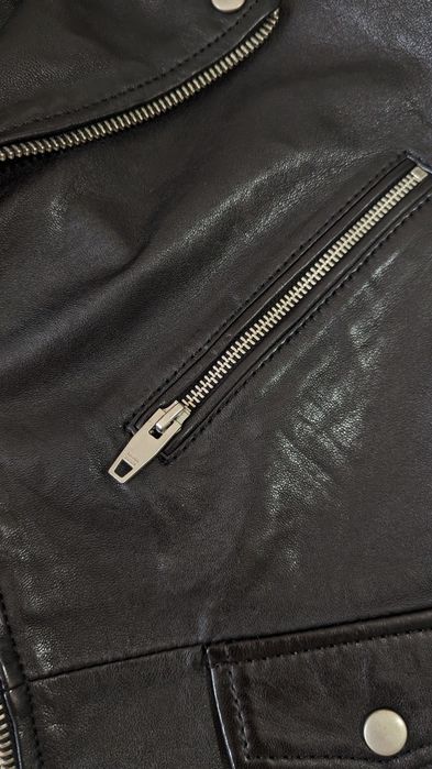 Шкіряна куртка ZARA