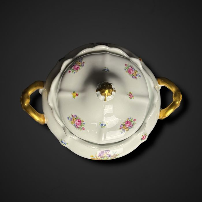 Serwis obiadowy Rosenthal Pompadour dekor kwiatowy b5/092080