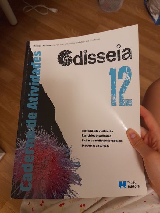 Cadernos de atividades de vários anos