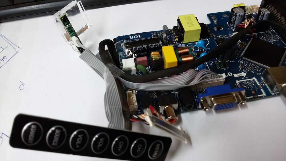 cv512-b24 mainboard tv led mide 24