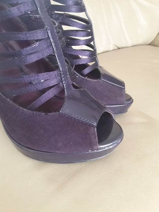 GRACELAND Fioletowe szpilki w roz 39.