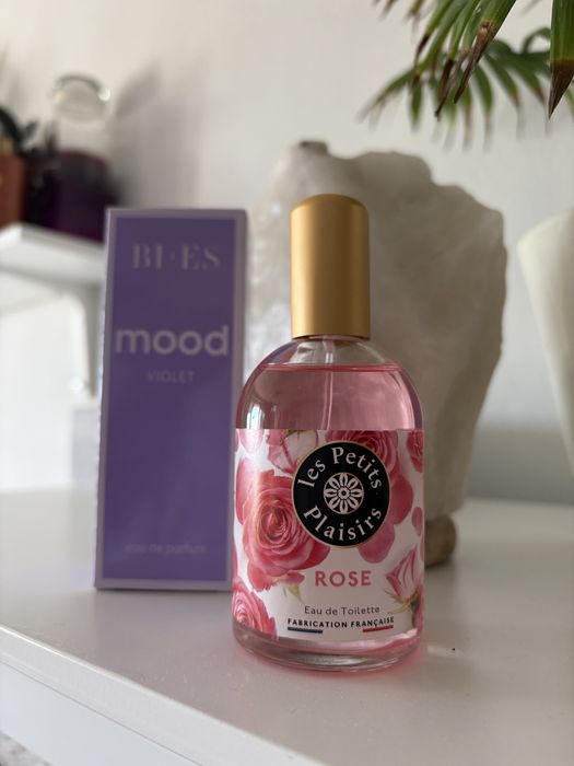 Perfumy róża i fiolek nowe damskie