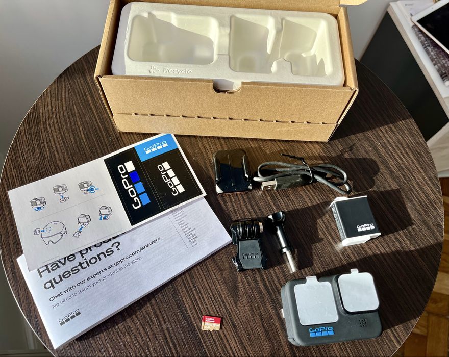 Go Pro Hero 11 Black НОВА в плівках + microSD комплект гоу про 11 нова