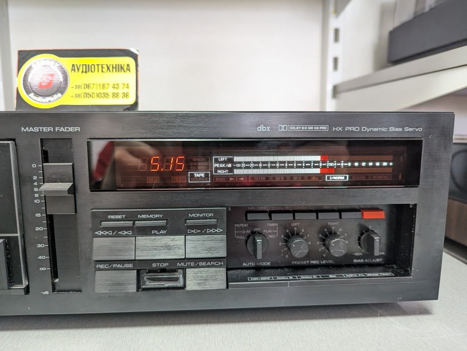 Топовая Yamaha KX-1200. Stereo Cassette Deck. 3 Головы! 2 Тонвала! JAPAN