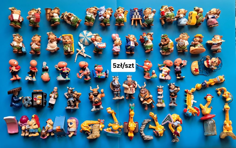 Figurki z kinder niespodzianek