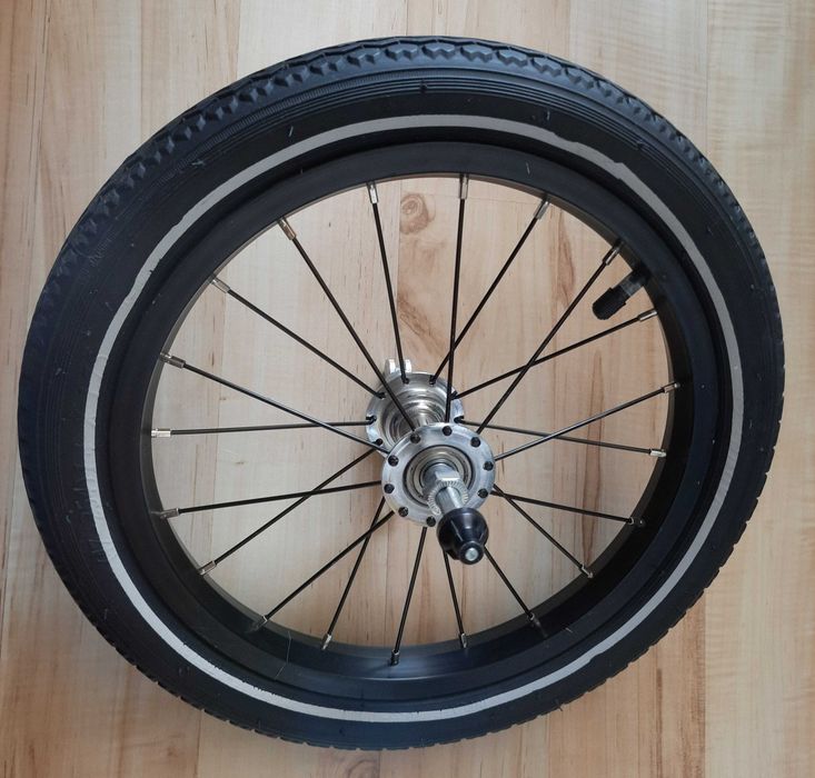 Zestaw biegowy do przyczepki/wózka Queridoo Speed Go 2 - kółko do biegania - jak nowe