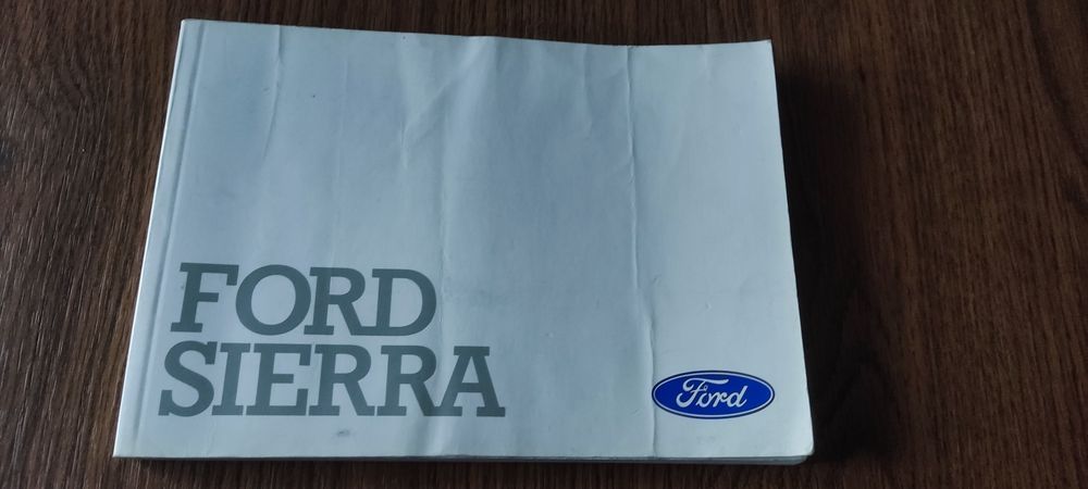 Instrukcja obsługi samochodu Ford Sierra