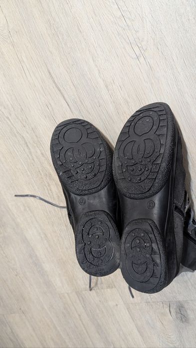 Замшеві чоботи 40