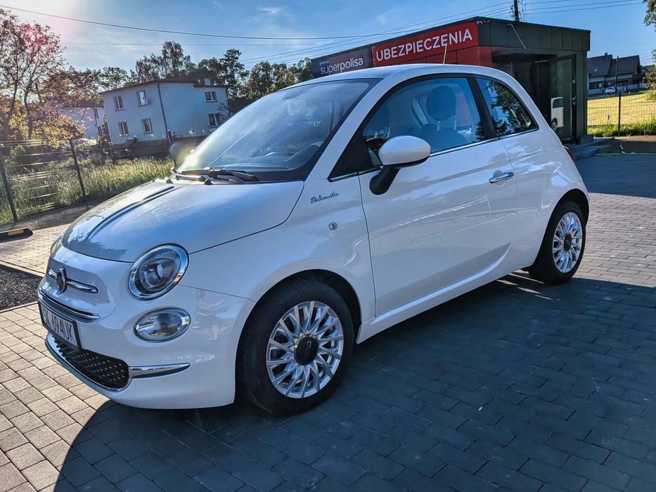 Fiat 500 Stan idealny, jeden użytkownik od nowości, klimatronik, duży ekran.