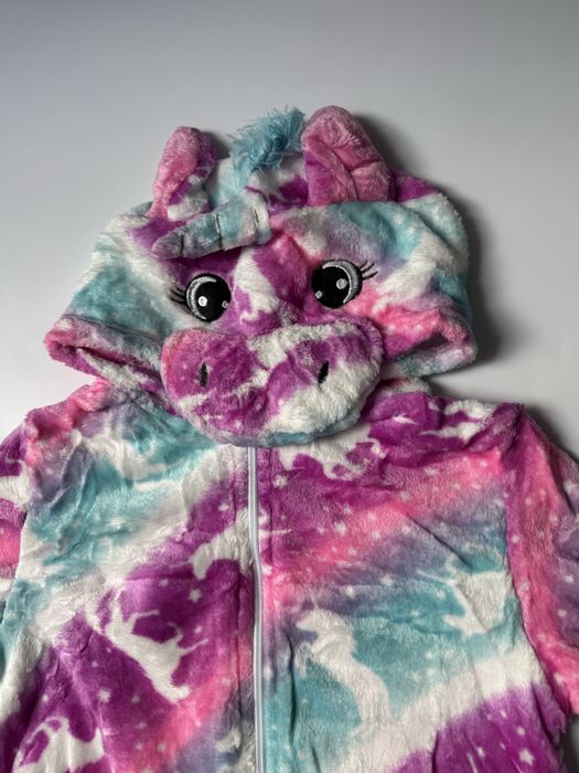 Nowa jednoczesciowa pizama 3-4 lata jednorozec kostium przebranie