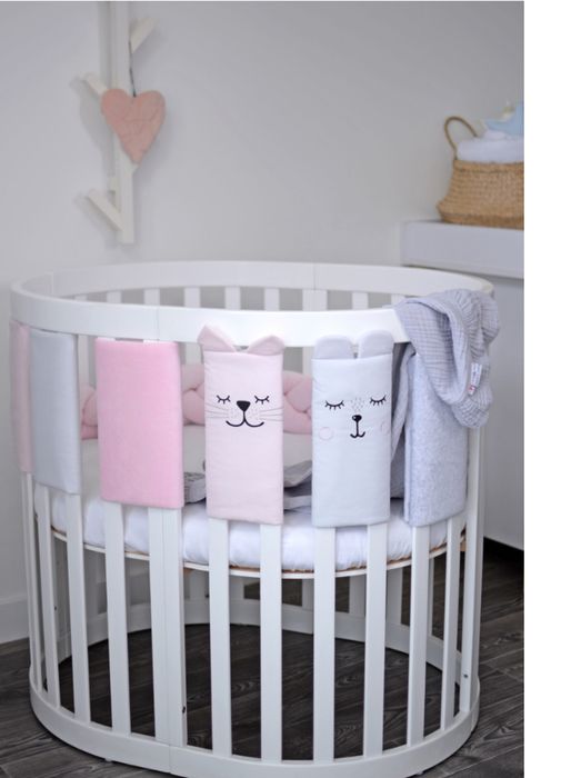 Бампер на дитяче ліжечко  6 шт. від BABY VERES "Дівчинка"