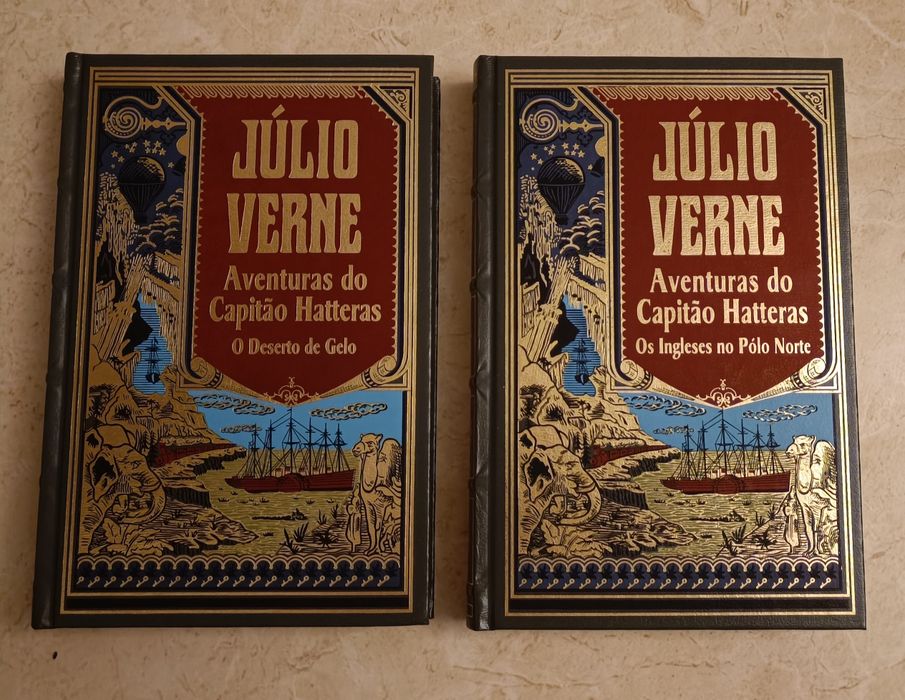 Aventuras do Capitão Hatteras - Julio Verne (2 volumes)