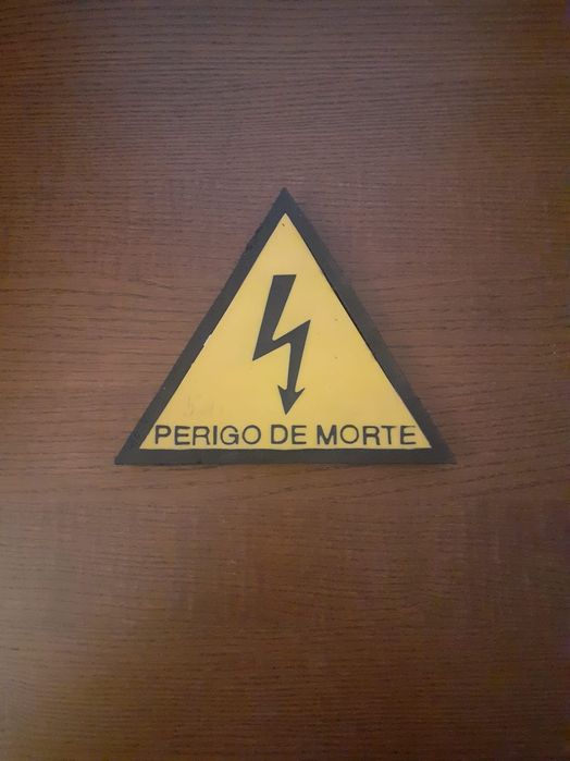 Sinalização "Perigo de Morte"