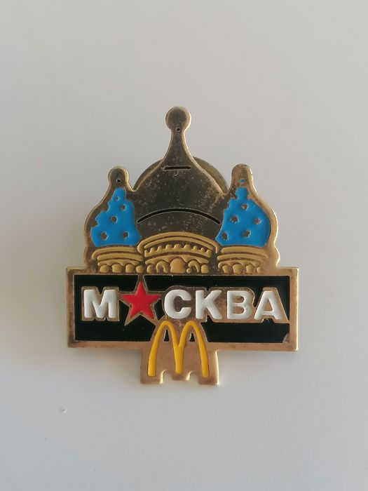Pin do Mac Donald's de Moscovo