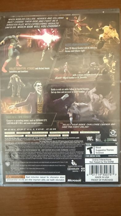 Mortal Kombat vs DC Universe