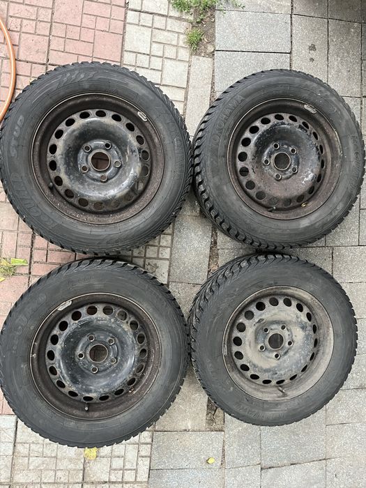 Колеса r15 5/112 195/65/15 yokohama winguard stud