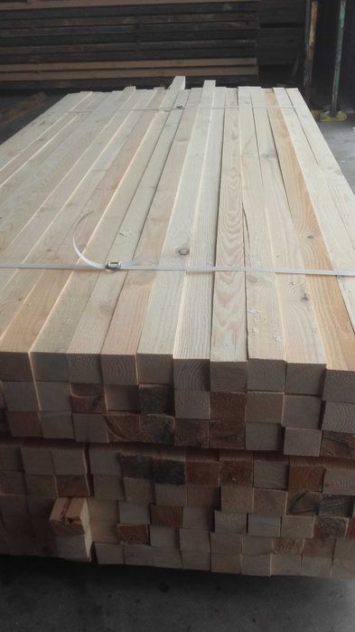 Łaty sosnowe 50X50 mm suche