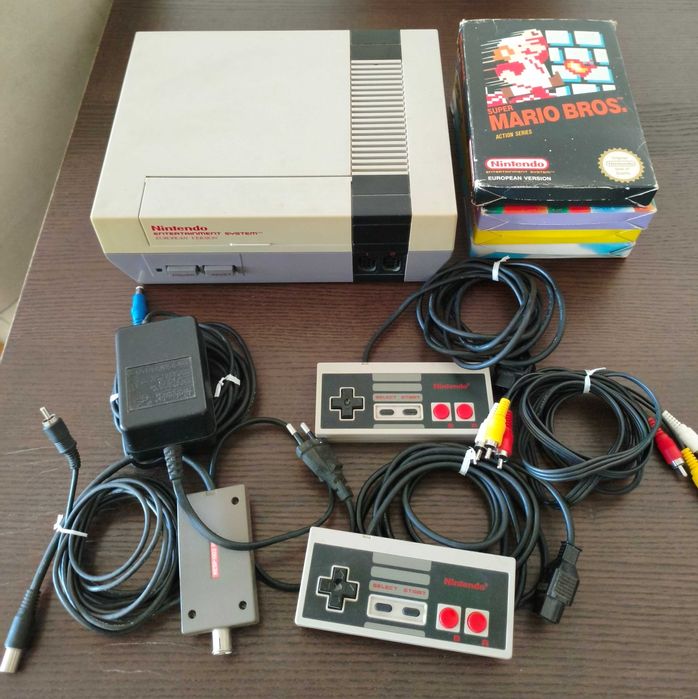 Nintendo NES Original + Super Mario (1, 2, 3) e Tetris - Pack Nostalgia Total!