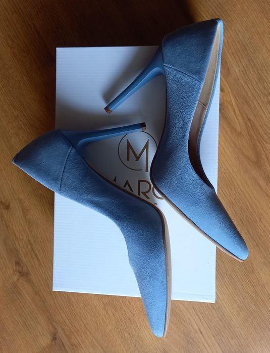 Błękitne szpilki Margo Shoes roz. 36