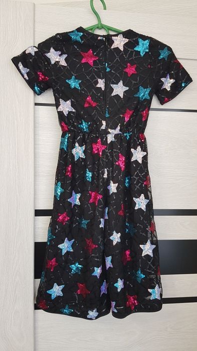 Красивый нарядный комбинезон модный комбез комбінезон ромпер в звездах